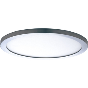 M57592WTSN Flush Mount Ceiling Light - White / Satin Nickel M57592WTSN Flush Mount Ceiling Light - White / Satin Nickel