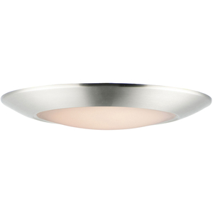 M57913WTSN Flush Mount Ceiling Light - White / Satin Nickel M57913WTSN Flush Mount Ceiling Light - White / Satin Nickel