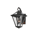 Maxim M30562CLBK Black Outdoor Entrance Wall Light