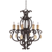 Maxim M31005CUCRY094 Colonial Umber Mid Sized Chandelier