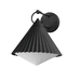 Maxim M35136WTBK Black Outdoor Entrance Wall Light