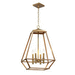 Maxim M39543HZBRG Hazel / Burnished Gold Entrance / Foyer Pendant