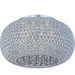 Maxim M39876BCPS Plated Silver Flush Mount Ceiling Light