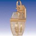 Maxim M4191CLBU Burnished Outdoor Entrance Wall Light