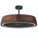 Maxim M61014RADBZ Dark Bronze Flush Mount Ceiling Light