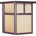 Maxim M65050HOBU Burnished Outdoor Entrance Wall Light