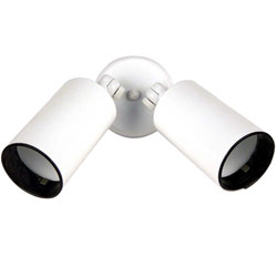 M92011WT Spots Semi Flush Mount Ceiling Light - White