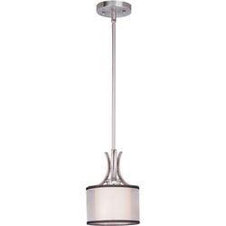  Orion Drum Pendant Pendant Light - Satin Nickel