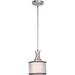 Maxim M93031SWSN Satin Nickel Drum Pendant