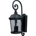 Maxim M40094CDBZ Bronze Outdoor Entrance Wall Light