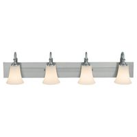  Barrington 4 or More Bulb Bathroom Lighting - Brushed Steel