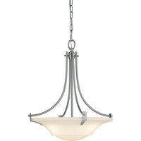  Barrington Up Light Pendant Light - Brushed Steel