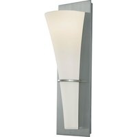  Barrington 1 Bulb Wall Sconce - Brushed Steel