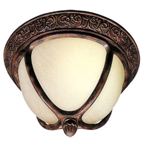 M85469SFSE Knob Hill Vivex Flush Mount Ceiling Light - Sienna