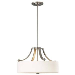 GLF24043BS Sunset Drive Drum Pendant Pendant Light - Brushed Steel