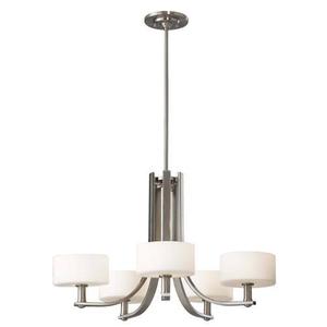 GLF24055BS Sunset Drive Mid Sized Chandelier Chandelier - Brushed Steel