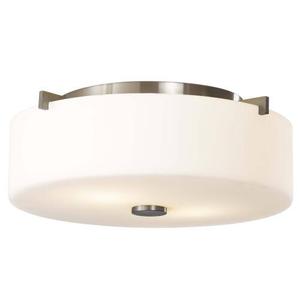 GLFM313BS Sunset Drive Flush Mount Ceiling Light - Brushed Steel