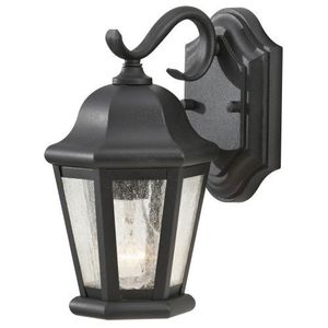 GLOL5900BK Martinsville Entrance Outdoor Wall Light - Black