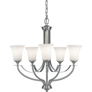 GLF22525BS Barrington Mid Sized Chandelier Chandelier - Brushed Steel