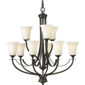 GLF22536+3ORB Barrington Large Foyer Chandelier Chandelier - Oil Rubbed Bronze