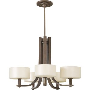 GLF24055CB Sunset Drive Mid Sized Chandelier Chandelier - Corinthian Bronze