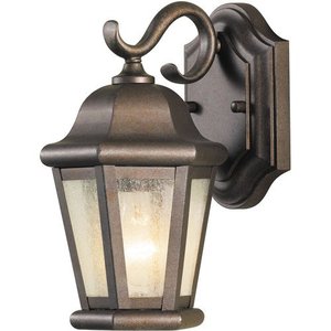 GLOL5900CB Martinsville Entrance Outdoor Wall Light - Corinthian Bronze