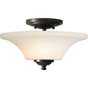 GLSF240ORB Barrington Semi Flush Mount Ceiling Light - Oil Rubbed Bronze