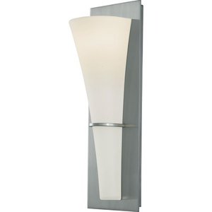 GLWB1341BS Barrington 1 Bulb Wall Sconce - Brushed Steel