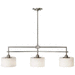 Generation Lighting GLF24023BS Brushed Steel Linear Pendant