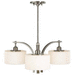 Generation Lighting GLF24033BS Brushed Steel Mini Chandelier