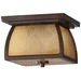 Generation Lighting GLOL8513SBR Sorrel Brown Outdoor Ceiling Mounted Light