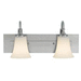 Generation Lighting GLVS12702BS Brushed Steel 2 Bulb Bathroom Light