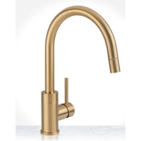  Mia Single-Hole Bar Faucet - Brushed Gold