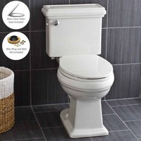 Two Piece Toilet Compact Elongated