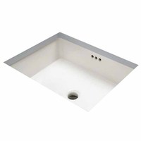  Undermount Style Bathroom Sink - White
