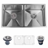 Double Bowl Kitchen Sink 32 x 16 x 10