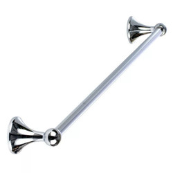  Bovio Towel Bar Bathroom Accessory - Polished Chrome