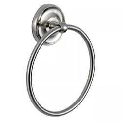  Zulli Towel Ring Bathroom Accessory - Satin Nickel