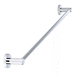 Miseno MBHWTB24LG26 Polished Chrome Towel Bar