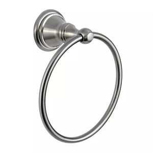 MBHWTR1ST15 Carlentini Towel Ring Bathroom Accessory - Satin Nickel