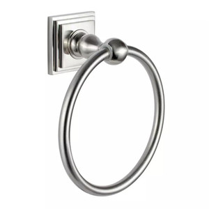 MBHWTR1PB15 Baffi Towel Ring Bathroom Accessory - Satin Nickel MBHWTR1PB15 Baffi Towel Ring Bathroom Accessory - Satin Nickel