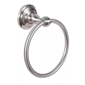 MBHWTR1BL15 Santi Towel Ring Bathroom Accessory - Satin Nickel