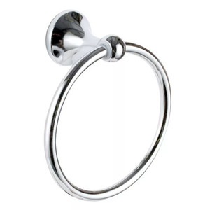 MBHWTR1VT26 Bovio Towel Ring Bathroom Accessory - Polished Chrome