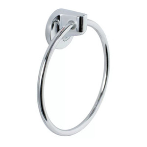 MBHWTR1SA26 Bella Towel Ring Bathroom Accessory - Polished Chrome MBHWTR1SA26 Bella Towel Ring Bathroom Accessory - Polished Chrome
