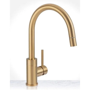 MNO003DBG Mia Single-Hole Bar Faucet - Brushed Gold