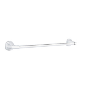 MNOTB618CP Elysa Towel Bar Bathroom Accessory - Polished Chrome