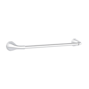 MNOTB718CP Bella Towel Bar Bathroom Accessory - Polished Chrome