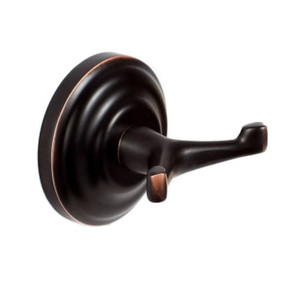 MBHWRH1BL11P Santi Robe Hook Bathroom Accessory - Vintage Bronze MBHWRH1BL11P Santi Robe Hook Bathroom Accessory - Vintage Bronze