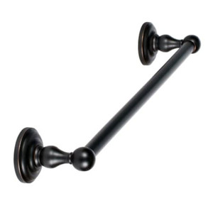MBHWTB24BL11P Santi Towel Bar Bathroom Accessory - Vintage Bronze MBHWTB24BL11P Santi Towel Bar Bathroom Accessory - Vintage Bronze