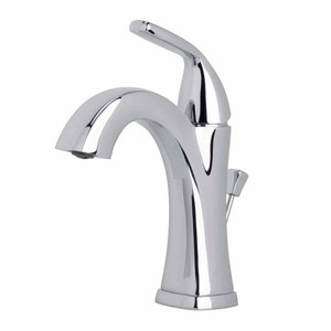 MNO611CP Elysa Single Hole Bathroom Faucet - Polished Chrome